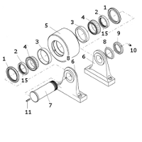 MD-32123-00 Smith/London/Oshkosh Roller Assy.